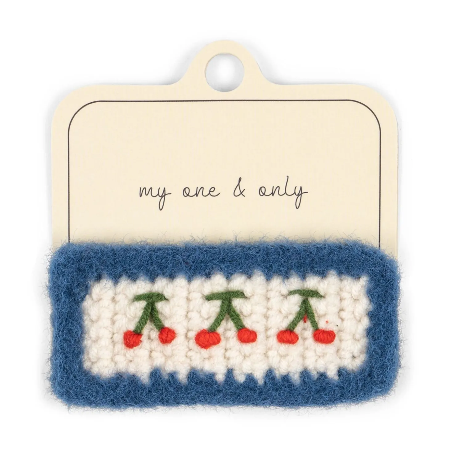 Konges Sløjd Harspaende Med Haeklede Kirsebaer - Cherry*Born Haraccessories