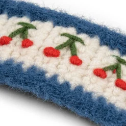 Konges Sløjd Harspaende Med Haeklede Kirsebaer - Cherry*Born Haraccessories