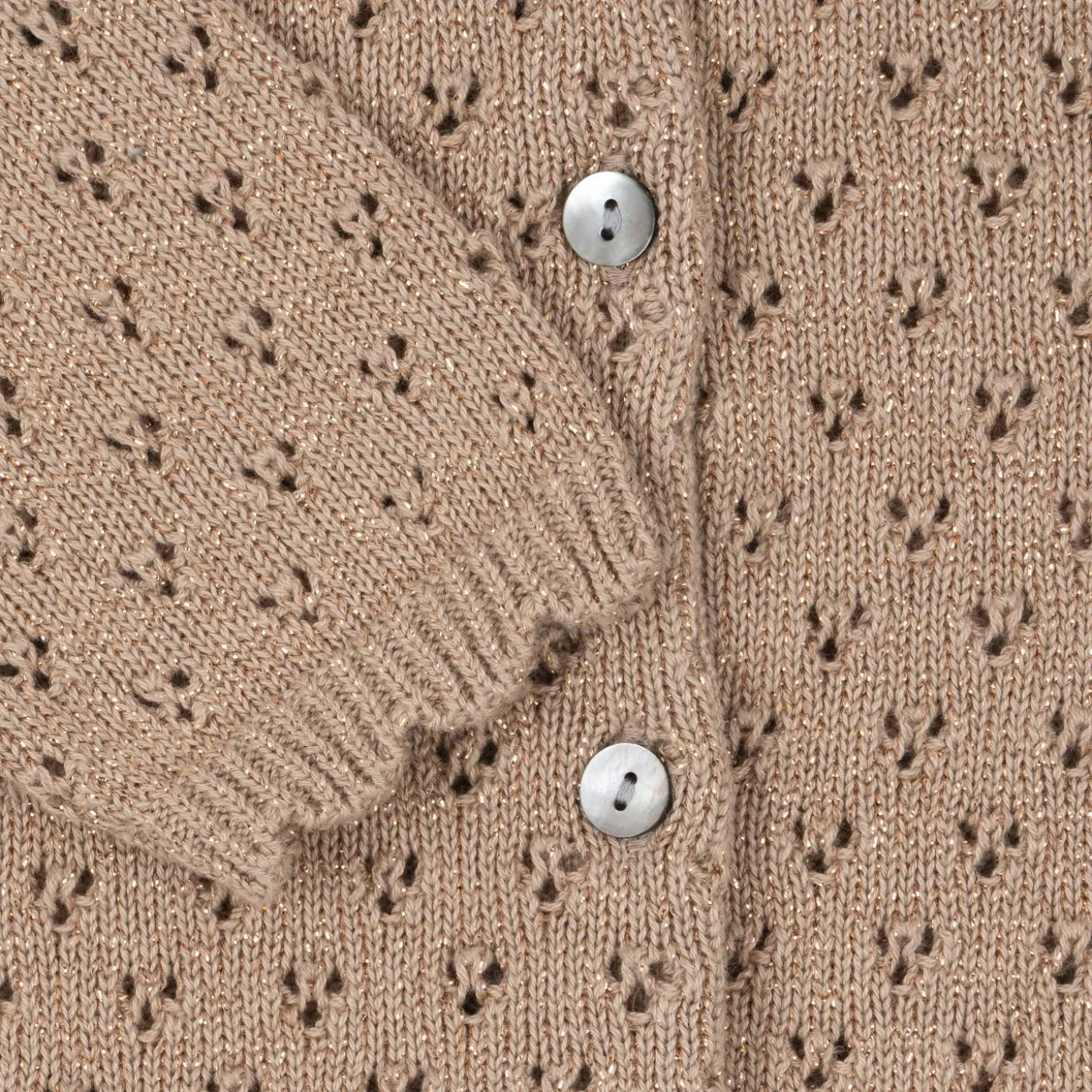 Konges Sløjd Holiday Strikket Cardigan - Creme*Born Cardigans