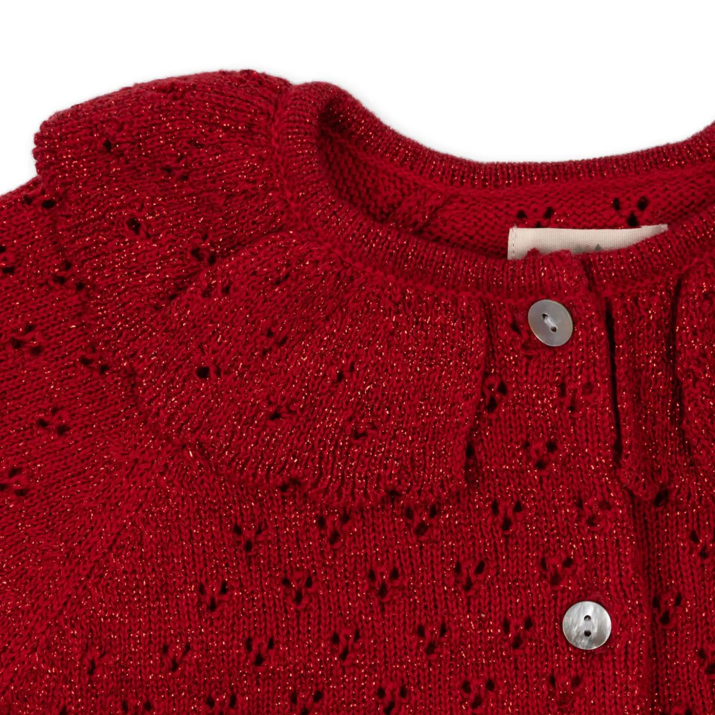 Konges Sløjd Holiday Strikket Cardigan - Savy Red*Born Cardigans