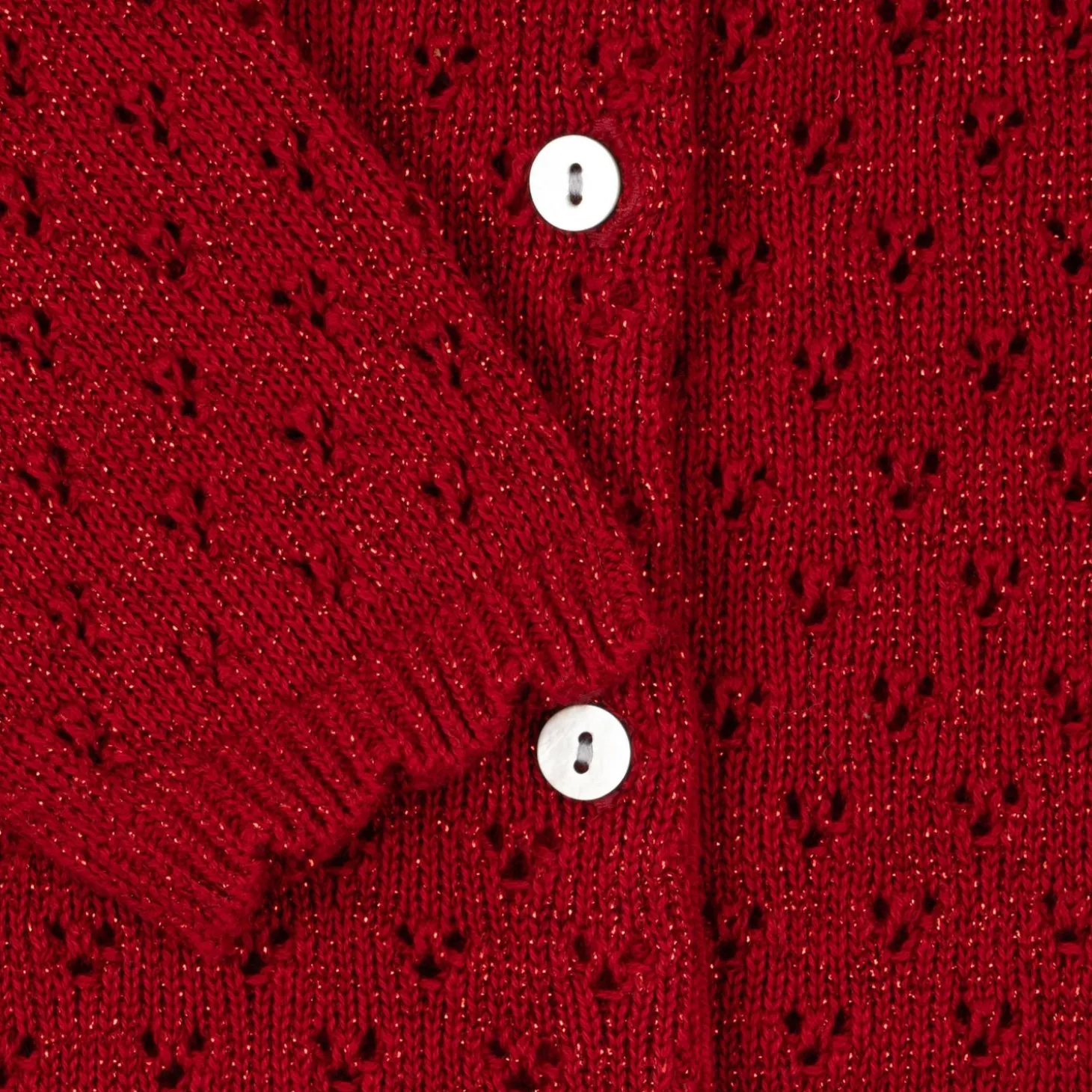 Konges Sløjd Holiday Strikket Cardigan - Savy Red*Born Cardigans