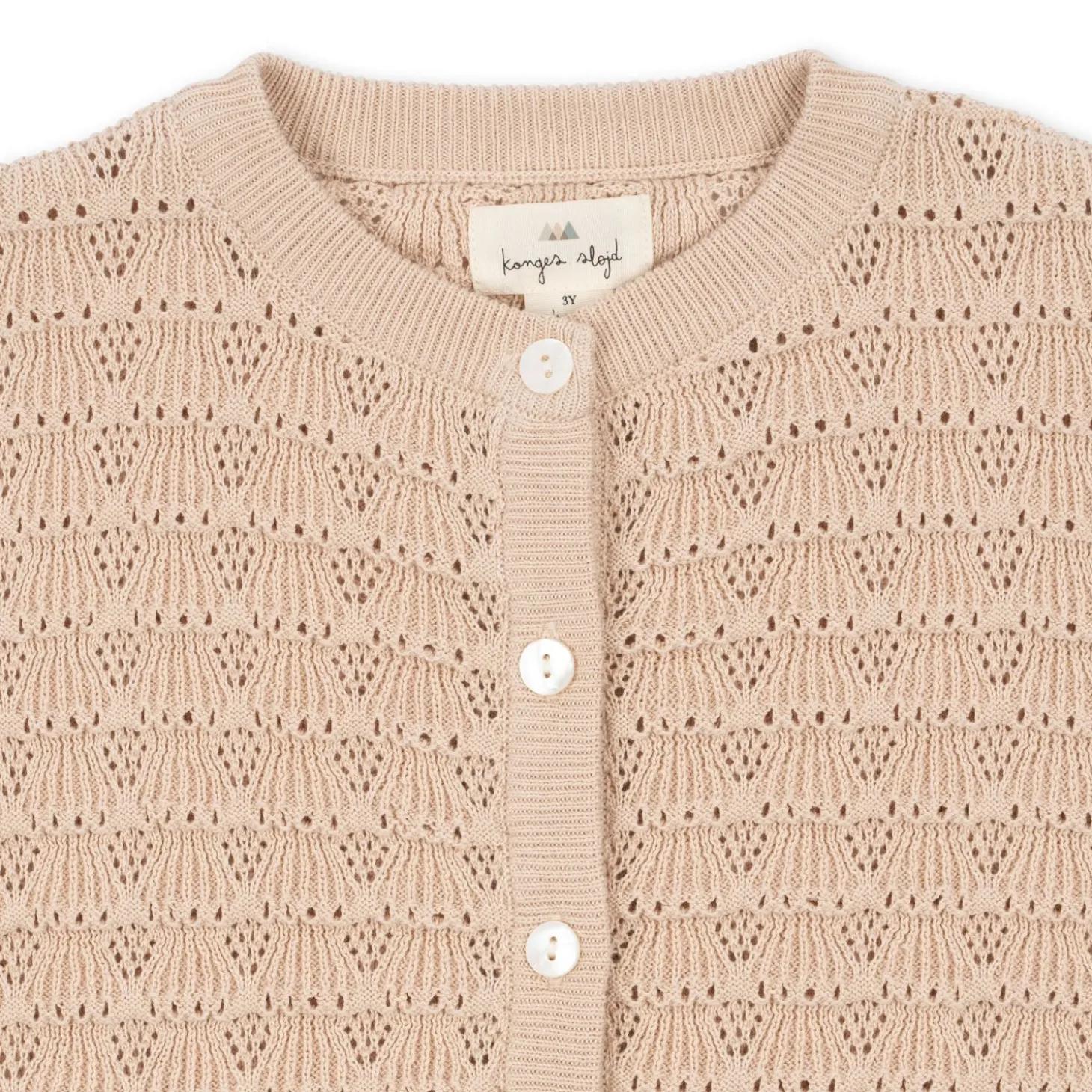 Konges Sløjd Iris Strikcardigan - Powder Puff*Born Cardigans