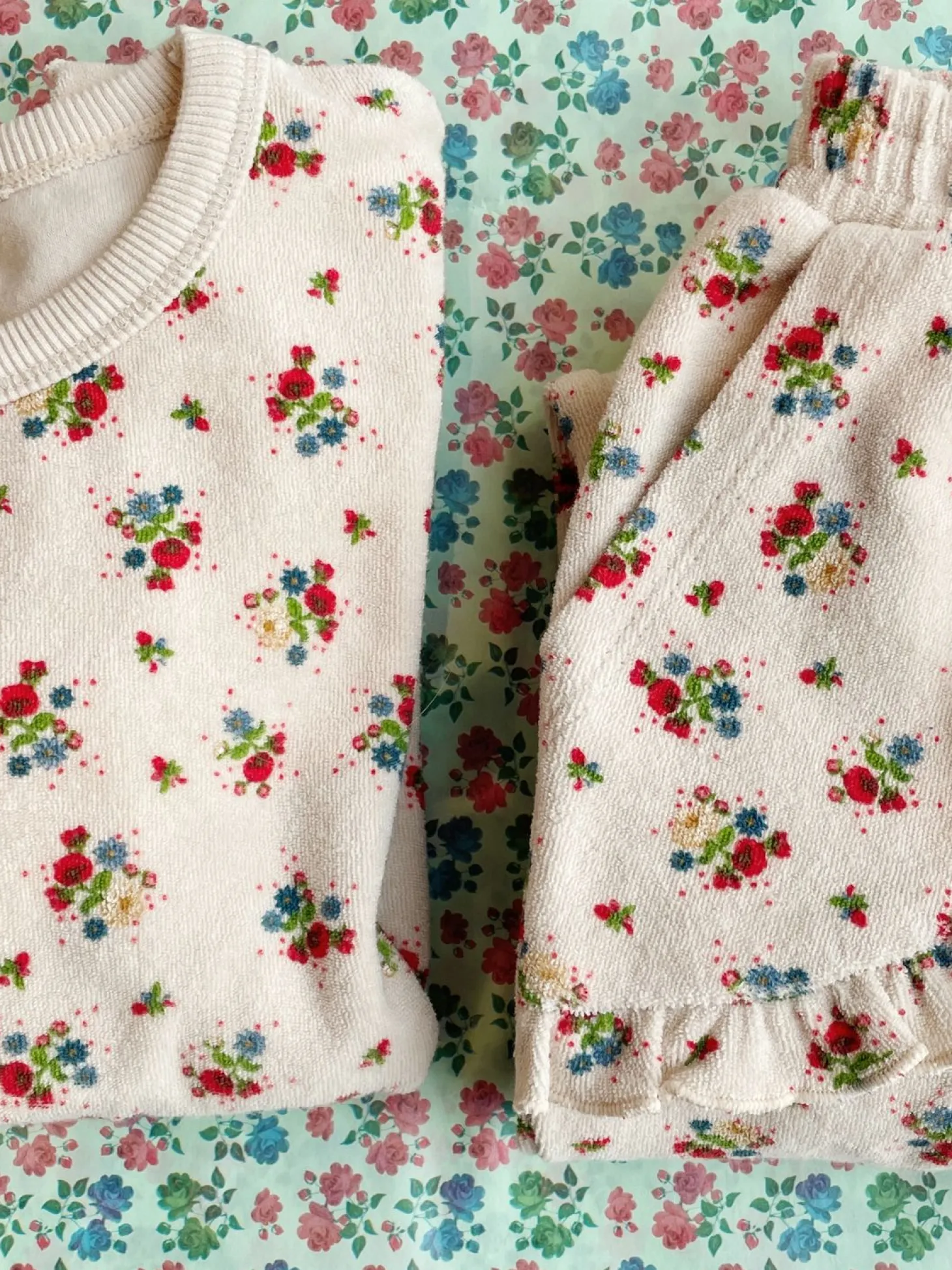 Konges Sløjd Itty Bukser Med Flaeser - Fifi Fleur*Born Strik & Sweats