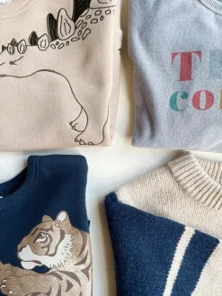 Konges Sløjd Itty Lou Sweatshirt - Tradewinds*Born Overdele