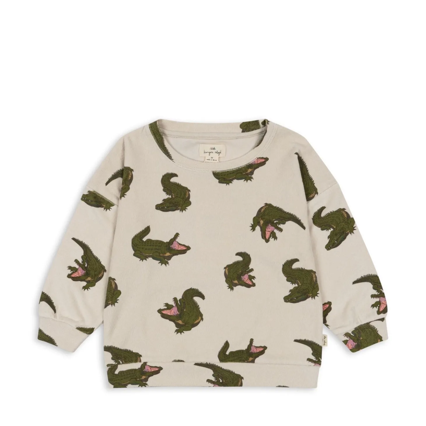 Konges Sløjd Itty Sweatshirt - Crocodile*Born Overdele