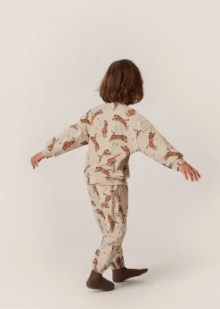 Konges Sløjd Itty Sweatshirt - Tiger Sand*Born Overdele