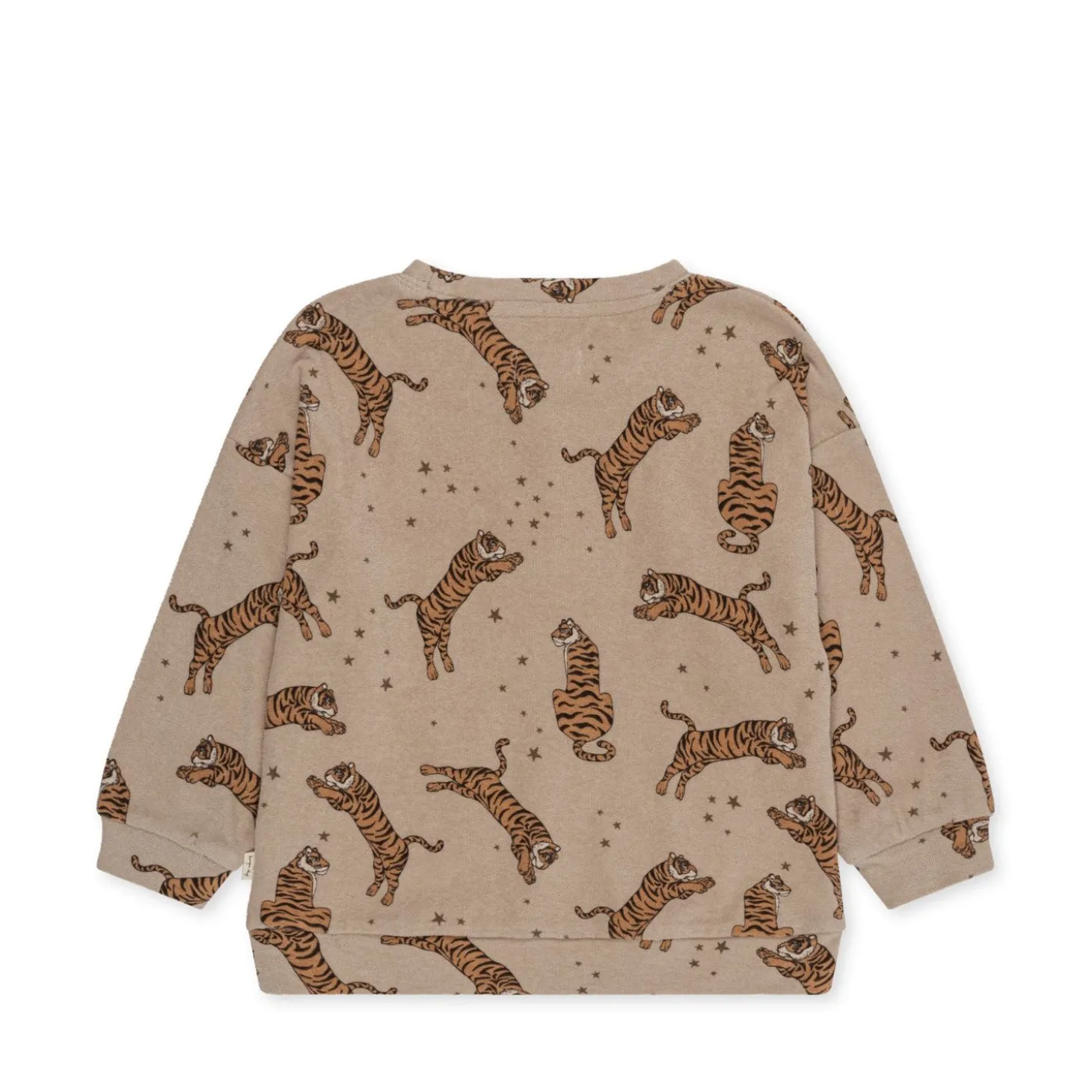 Konges Sløjd Itty Sweatshirt - Tiger Sand*Born Overdele