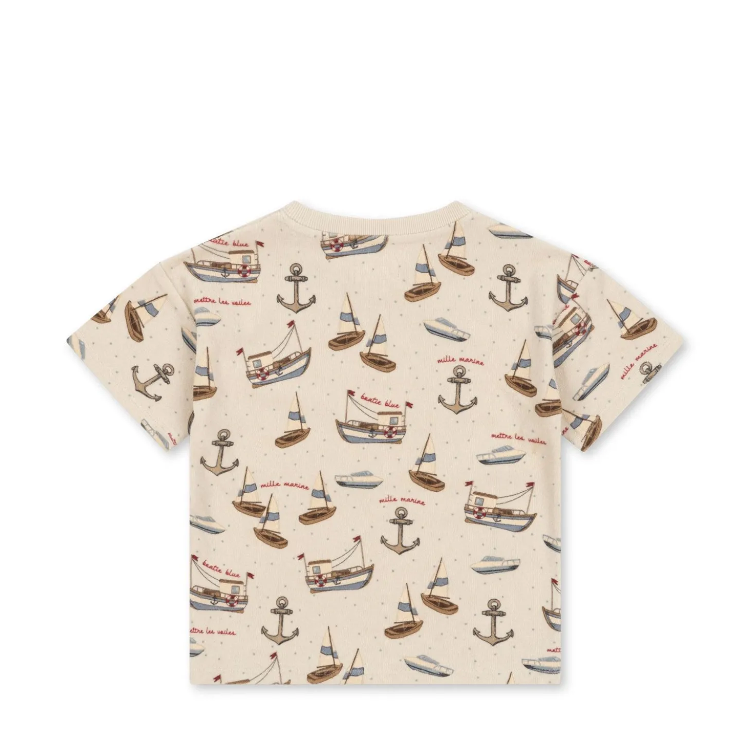 Konges Sløjd Itty T-Shirt - Sail Away*Born Overdele