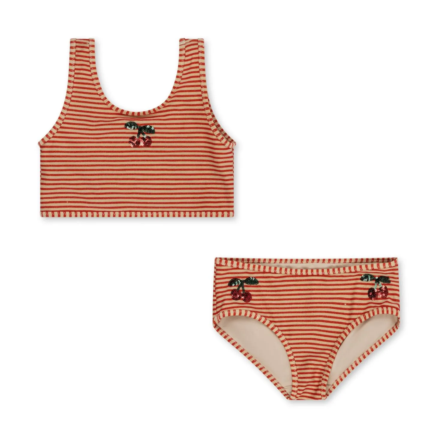 Konges Sløjd Jade Bikini - Glitter Stripe*Born Badedragter & Bikinis