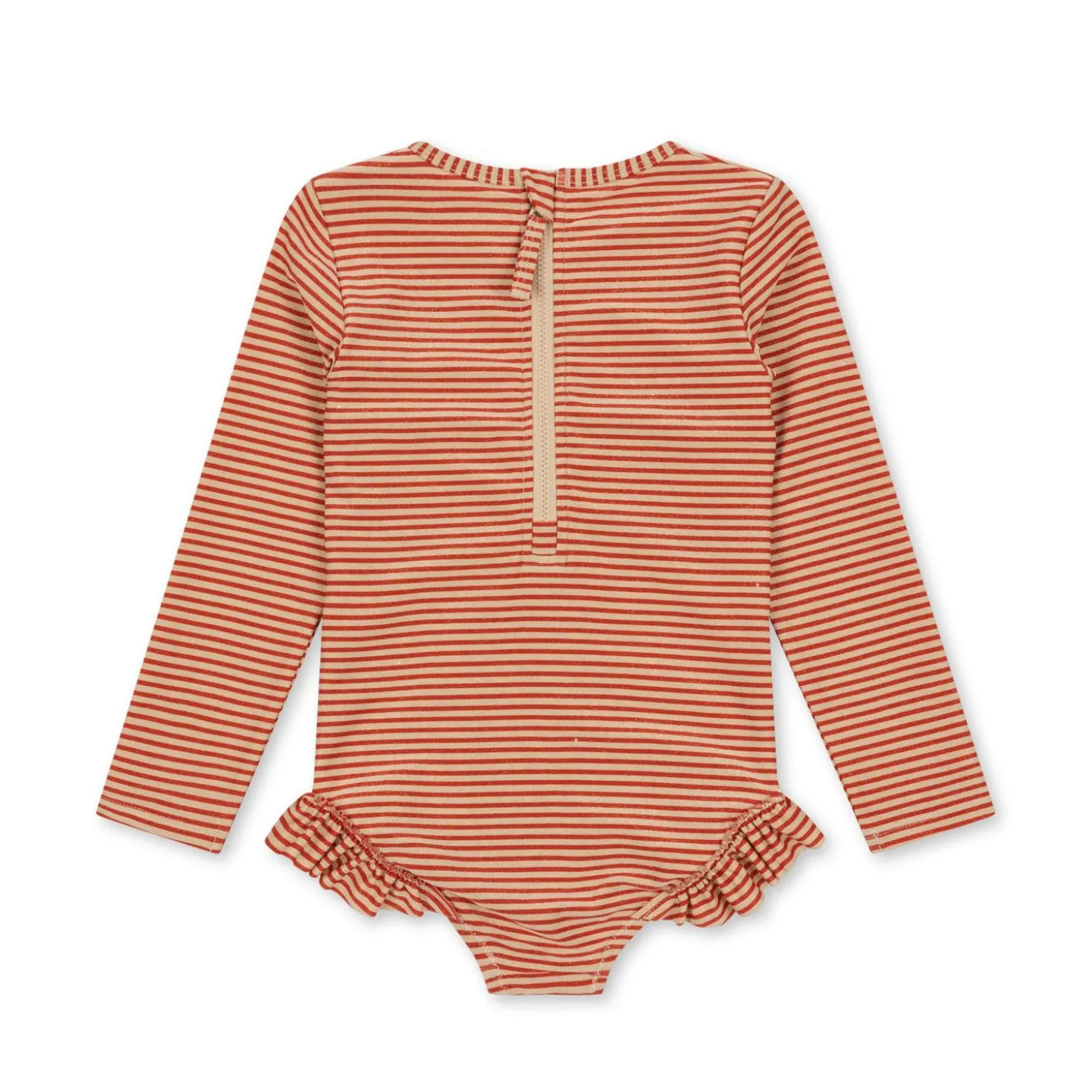 Konges Sløjd Jade Ls Badedragt - Glitter Stripe*Born Badedragter & Bikinis