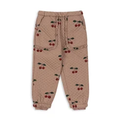Konges Sløjd Jersey Termobukser Med Flaeser - Ma Grande Cerise Blush*Born Termotøj