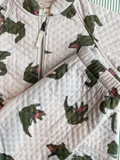 Konges Sløjd Jersey Termojakke - Crocodile*Born Termotøj