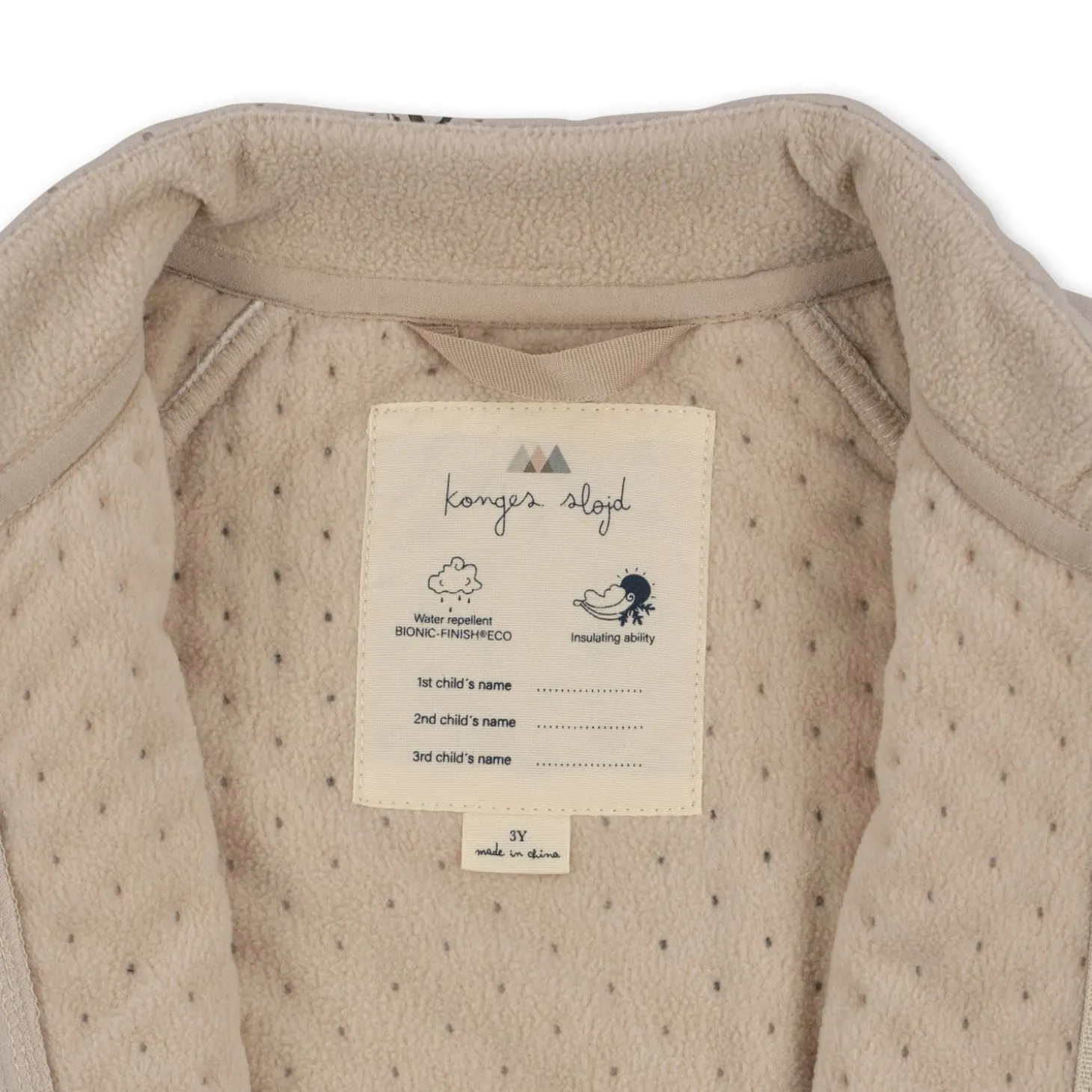 Konges Sløjd Jersey Termojakke - Crocodile*Born Termotøj