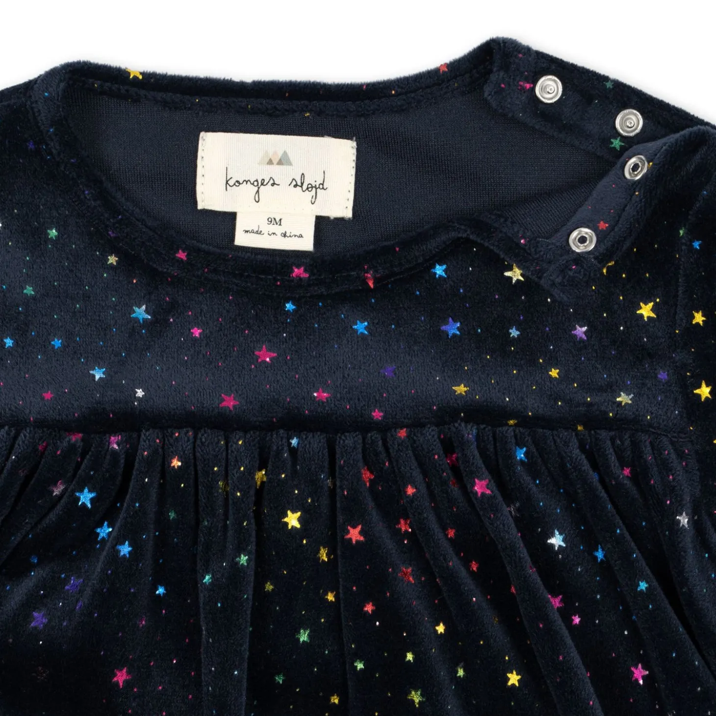 Konges Sløjd Jingle Kjole Med Bodystocking, Glimmer - Etoile Multi Sparkle*Born Heldragter
