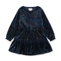Konges Sløjd Jingle Kjole Med Glimmer - Etoile Multi Sparkle*Born Kjoler & Nederdele