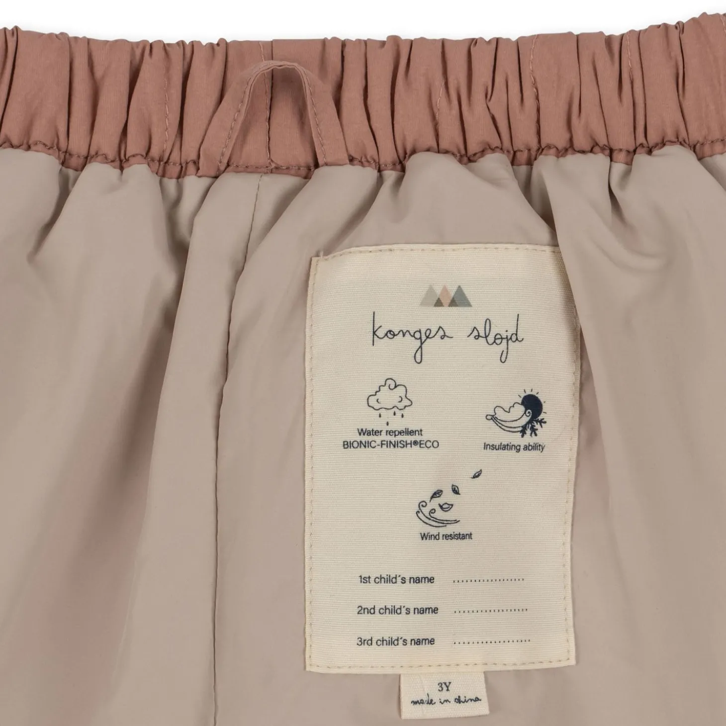 Konges Sløjd Juno Bukser - Cameo Brown*Born Termotøj