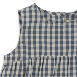Konges Sløjd Kim Romper - Captains Blue Check*Born Heldragter