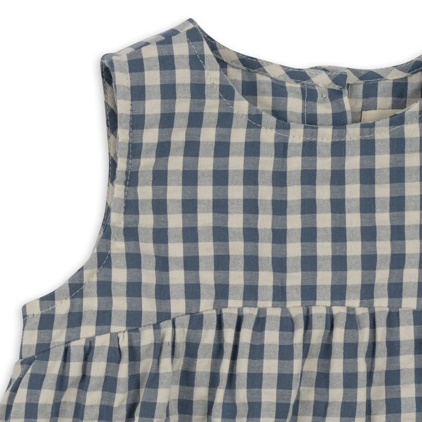 Konges Sløjd Kim Romper - Captains Blue Check*Born Heldragter