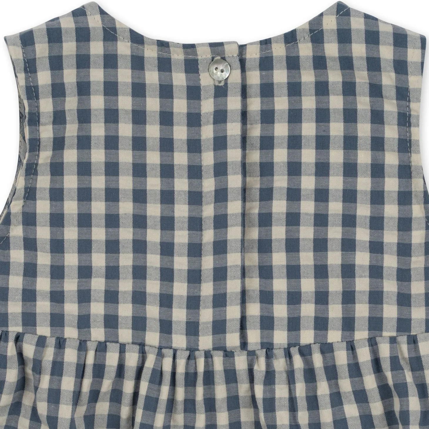 Konges Sløjd Kim Romper - Captains Blue Check*Born Heldragter
