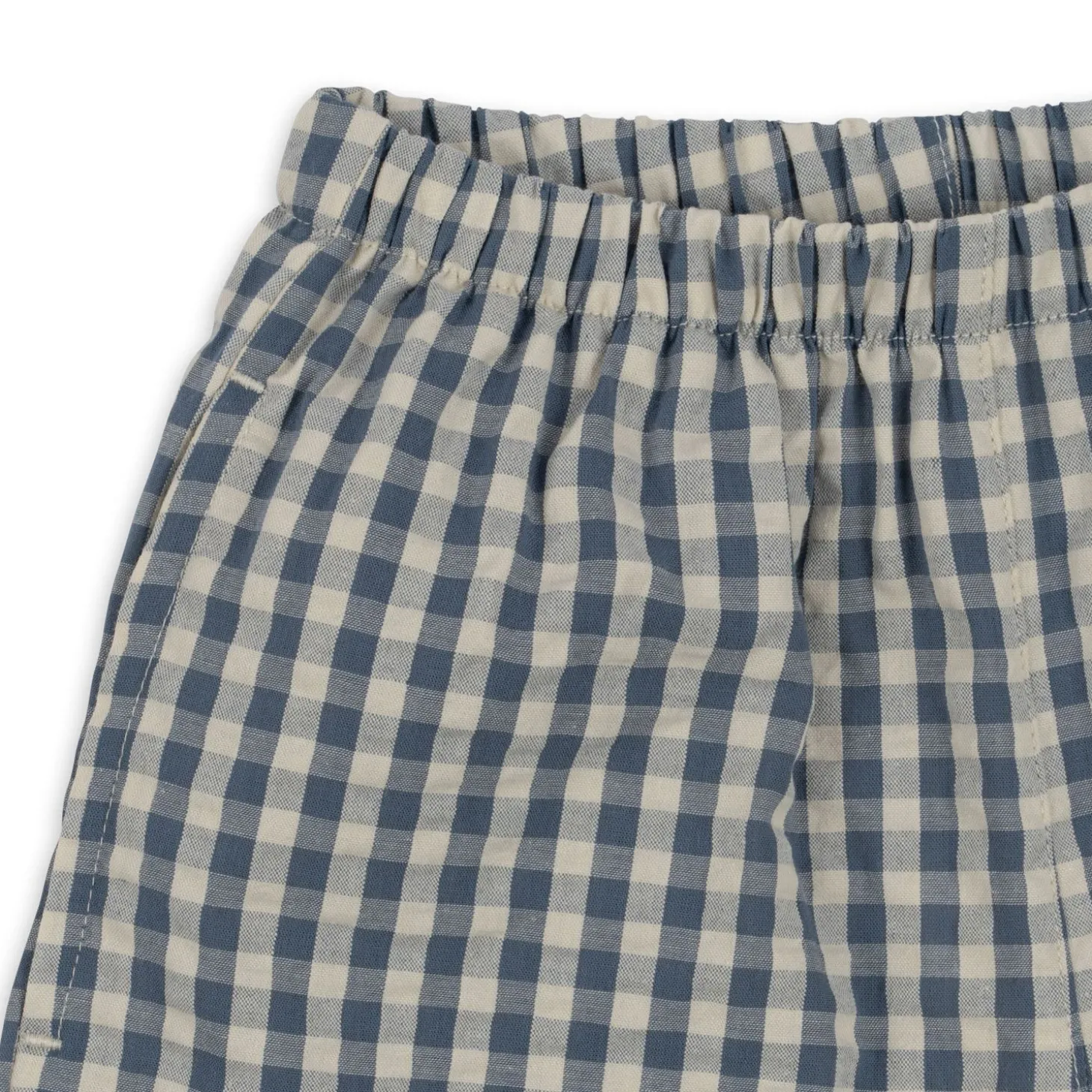 Konges Sløjd Kim Shorts - Captains Blue Check*Born Bukser & Shorts