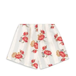 Konges Sløjd Kim Shorts Med Slids - Peony Stripe*Born Bukser & Shorts