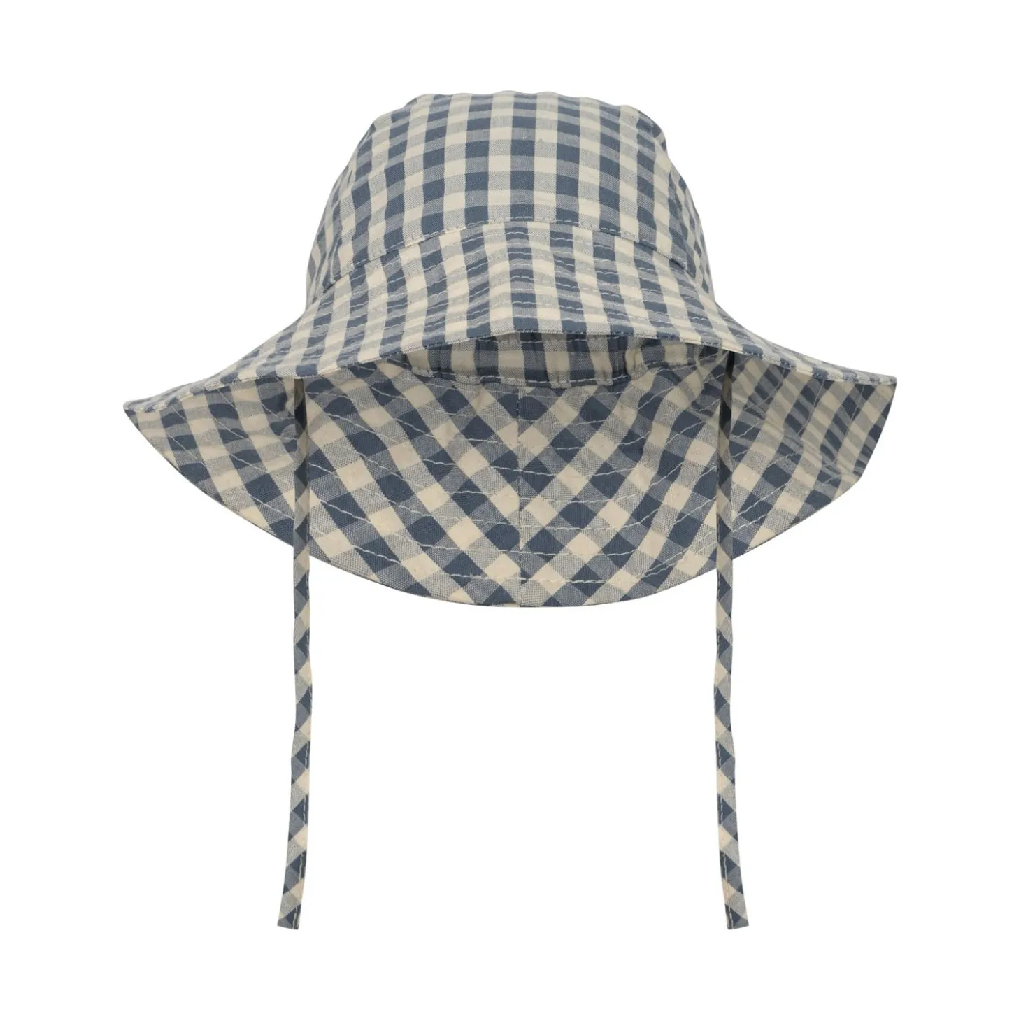 Konges Sløjd Kim Solhat - Captains Blue Check*Born Hatte & Huer