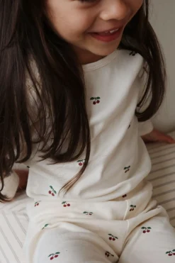 Konges Sløjd Langaermet Body - Cherry*Born Bodyer