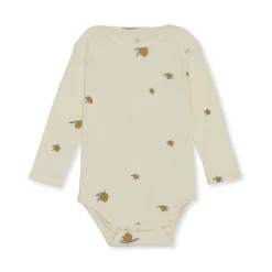 Konges Sløjd Langaermet Body - Lemon*Born Bodyer