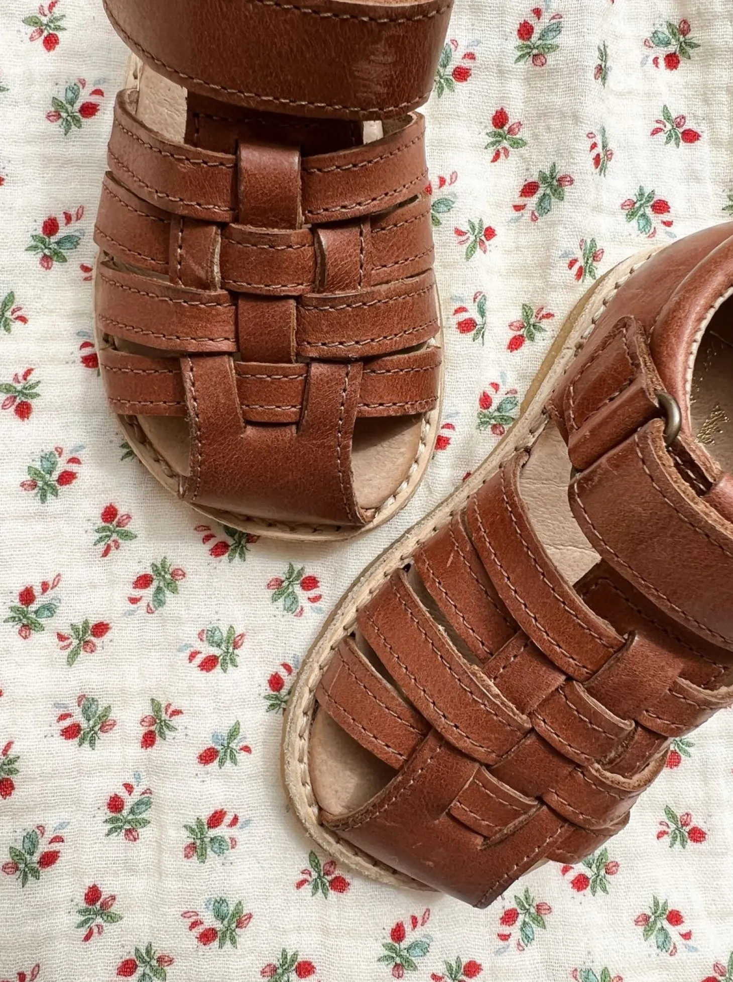 Konges Sløjd Lapinou Strap Sandals - Cognac*Born Sandaler