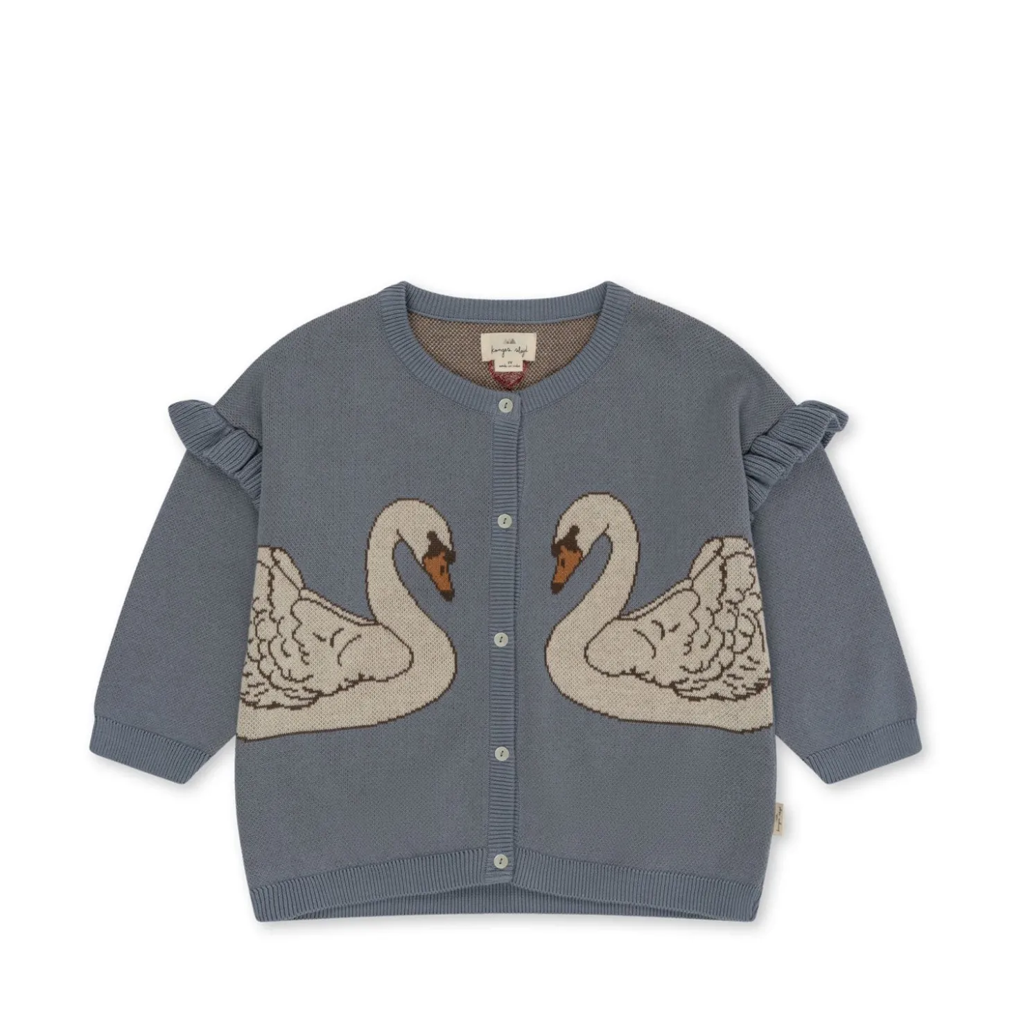 Konges Sløjd Lapis Cardigan Med Flaeser - Tradewinds*Born Cardigans