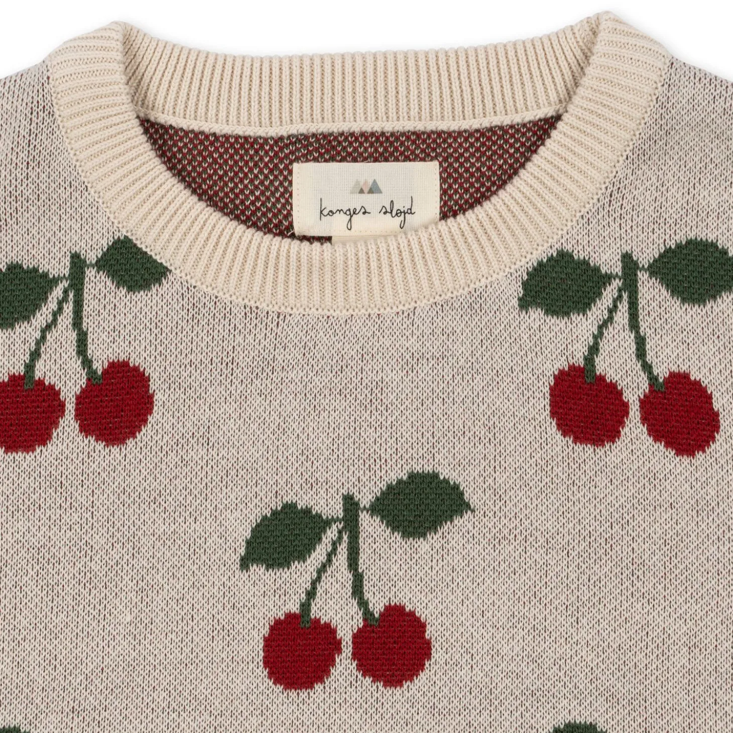 Konges Sløjd Lapis Strikbluse - Cherry*Born Overdele