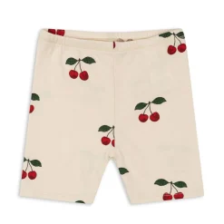 Konges Sløjd Lin Korte Leggings - Ma Grande Cerise*Born Bukser & Shorts