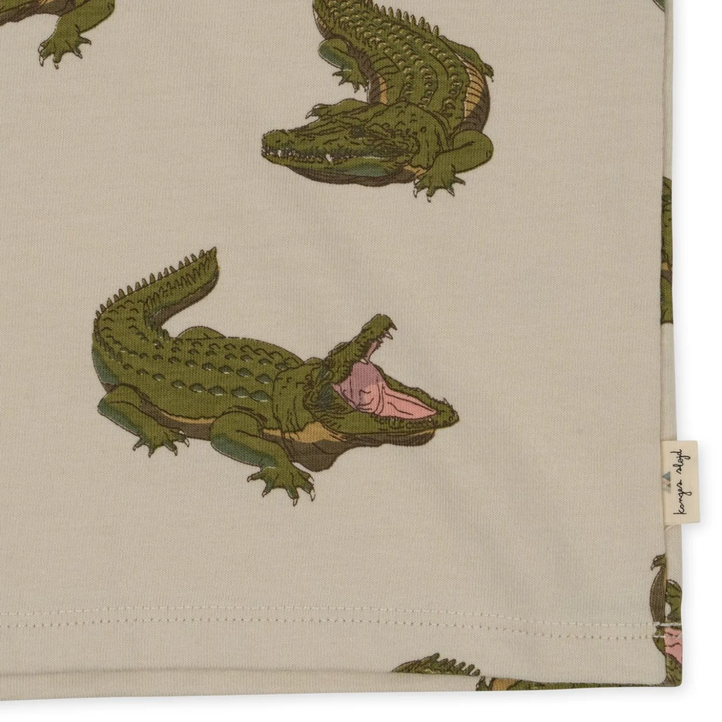 Konges Sløjd Lin Saet - Crocodile*Born Overdele
