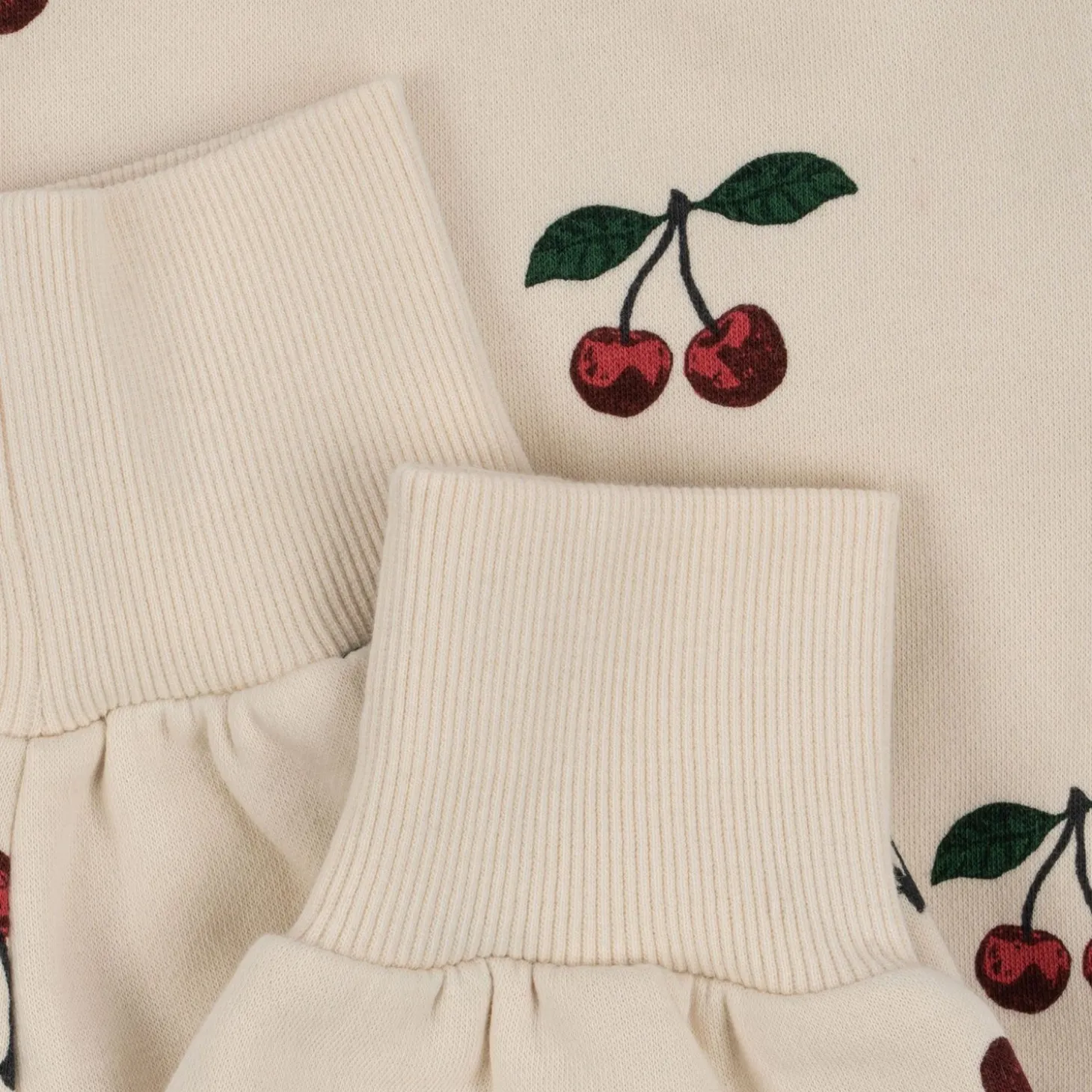 Konges Sløjd Lou Bukser Med Flaeser - Ma Grande Cerise*Born Strik & Sweats