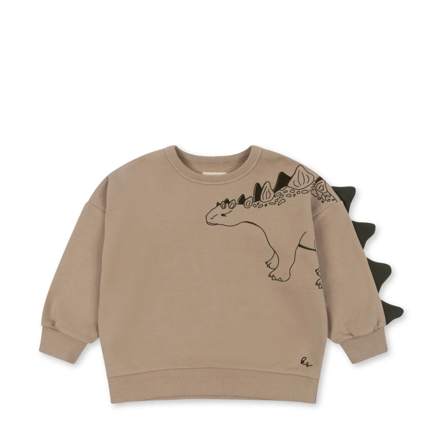 Konges Sløjd Lou Dinosaurpigge - Oxford Tan*Born Strik & Sweats