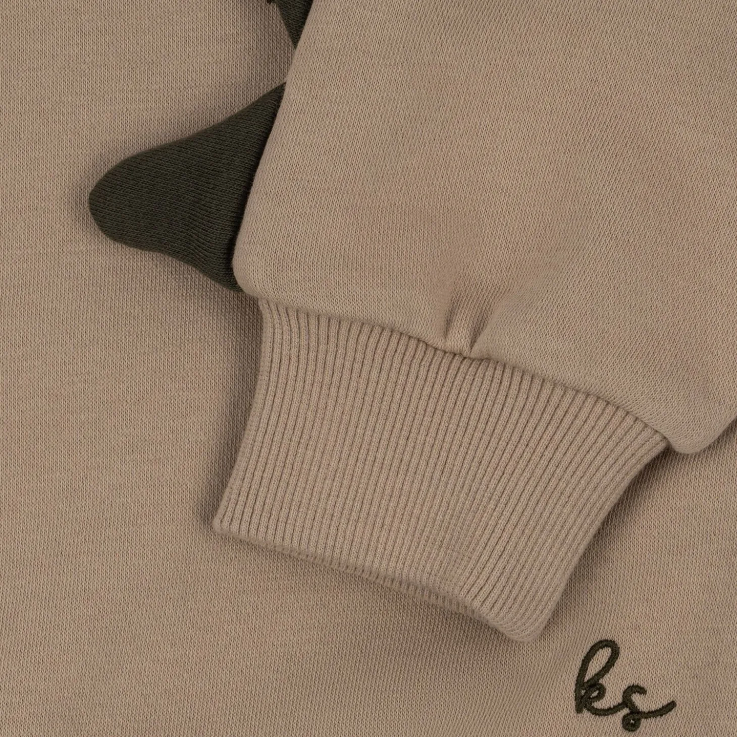 Konges Sløjd Lou Dinosaurpigge - Oxford Tan*Born Strik & Sweats