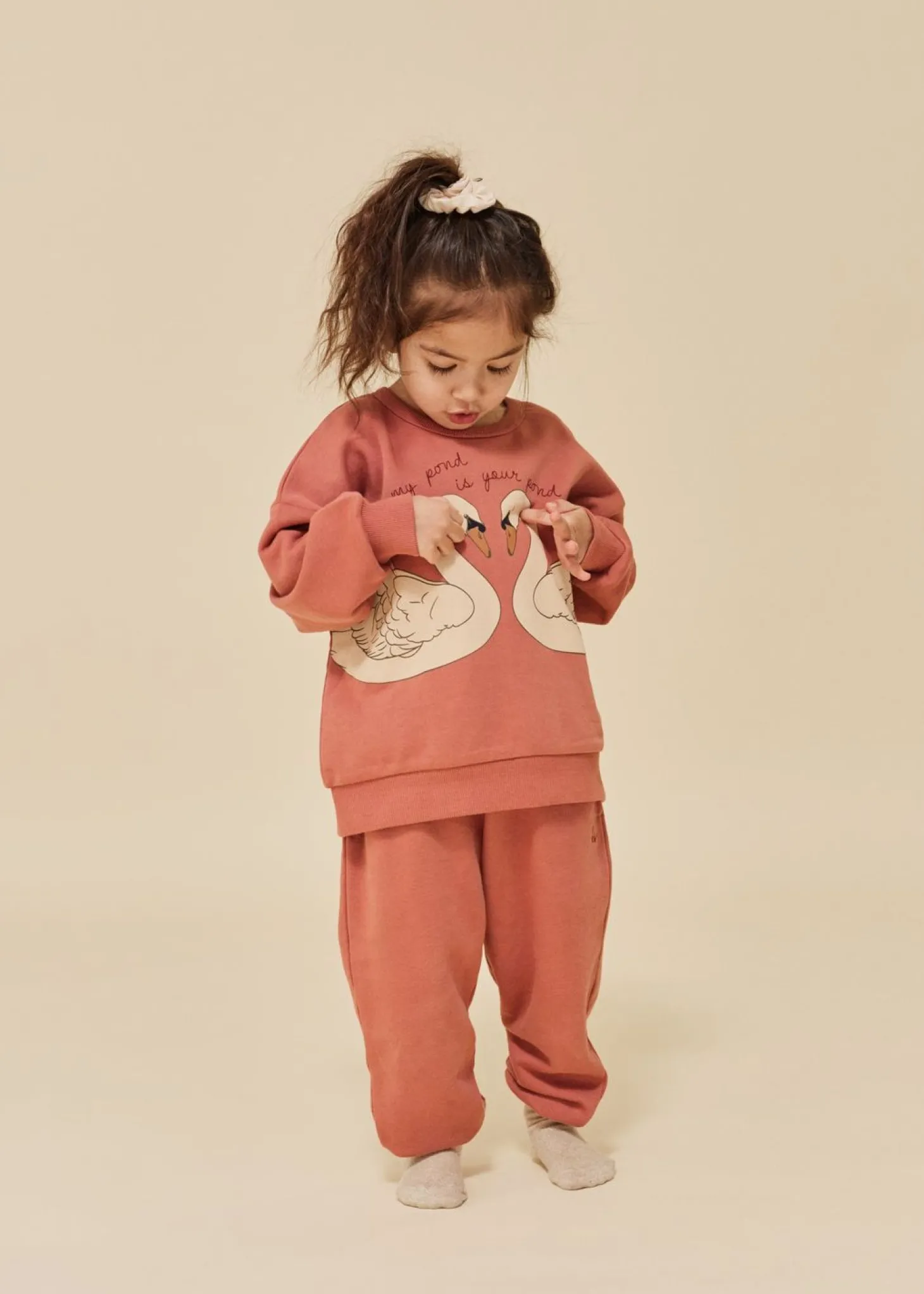Konges Sløjd Lou Joggingbukser - Canyon Rose*Born Strik & Sweats