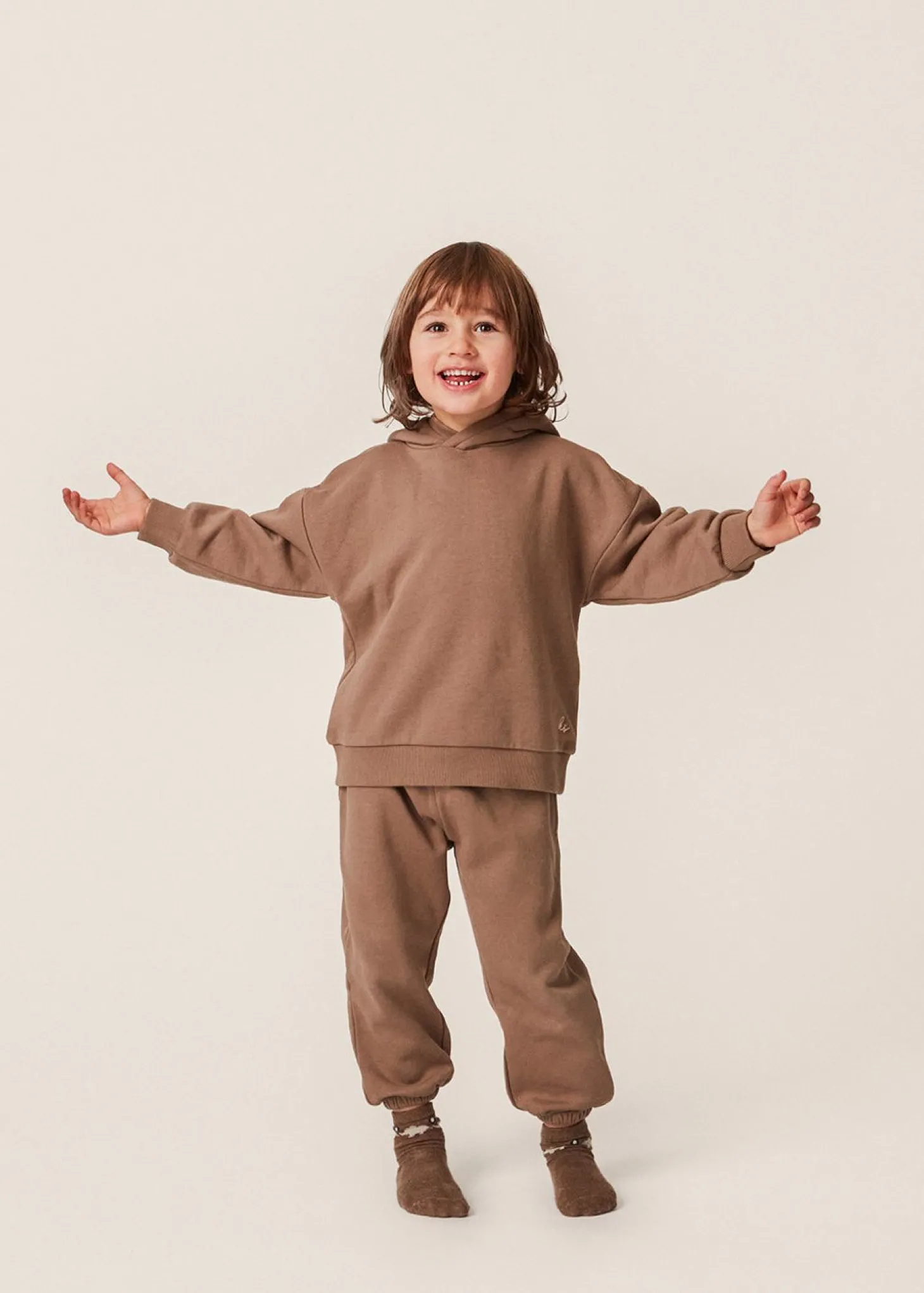 Konges Sløjd Lou Joggingbukser - Shitake*Born Strik & Sweats
