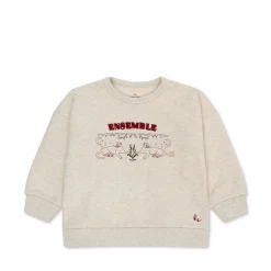 Konges Sløjd Lou Sweatshirt - Grey Melange*Born Overdele