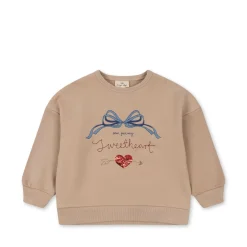 Konges Sløjd Lou Sweatshirt Glitter - Coeur Frappe*Born Overdele