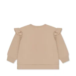 Konges Sløjd Lou Sweatshirt Med Flaeser - Smoke Gray*Born Overdele
