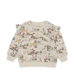Konges Sløjd Loupy Lou Sweatshirt Med Flaeser - Mizumi*Born Overdele