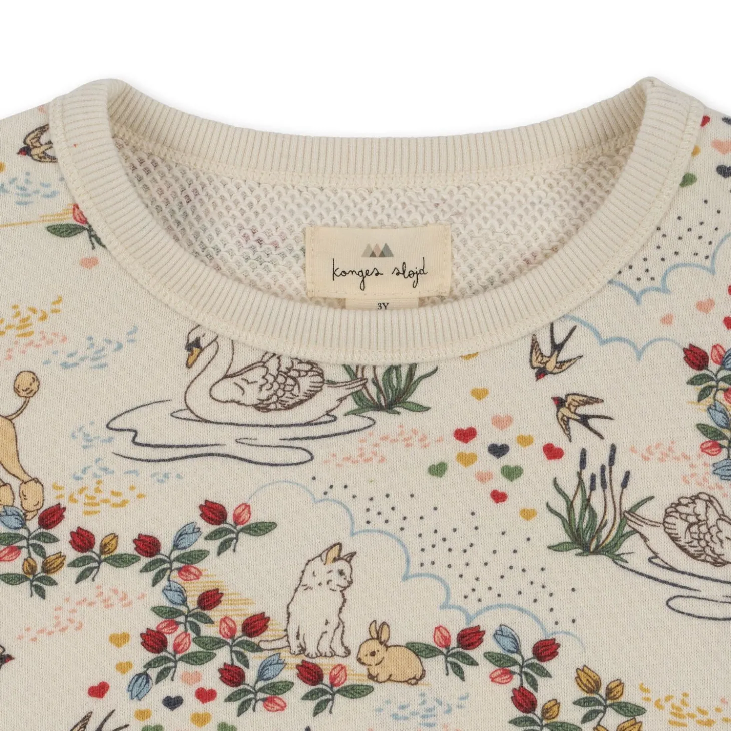 Konges Sløjd Loupy Lou Sweatshirt Med Flaeser - Mizumi*Born Overdele