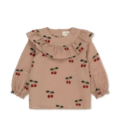 Konges Sløjd Lunella Bluse - Ma Grande Cerise Blush*Born Overdele