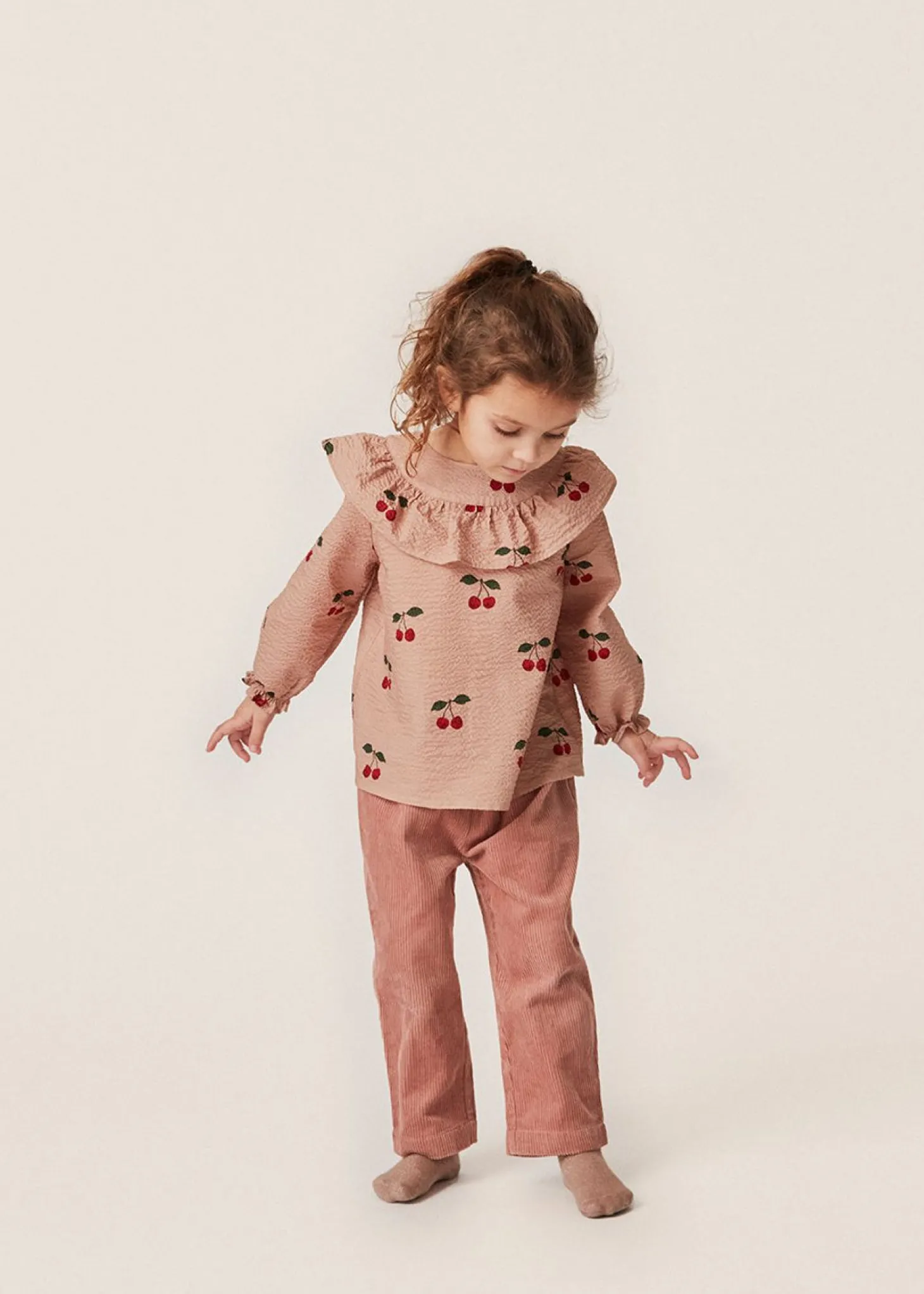 Konges Sløjd Lunella Bluse - Ma Grande Cerise Blush*Born Overdele