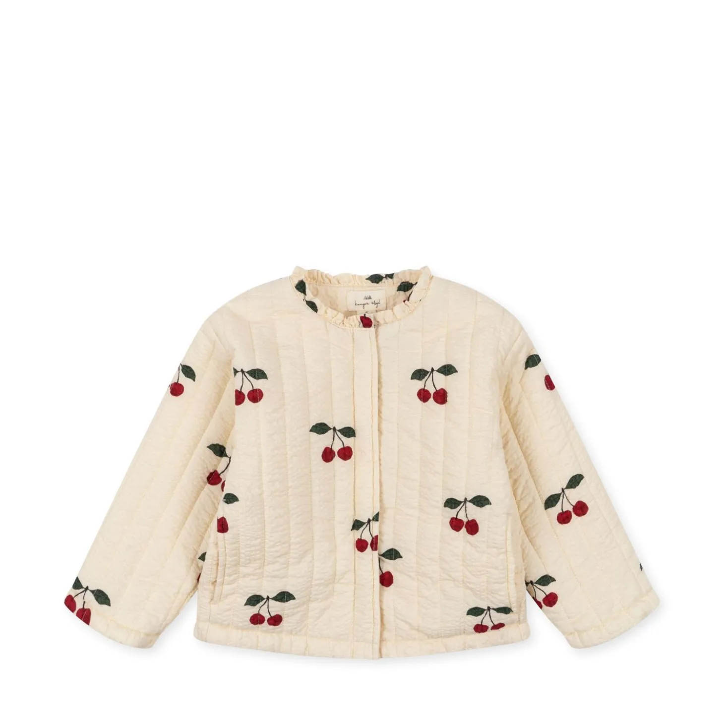 Konges Sløjd Lunella Quiltet Jakke - Mon Grand Cherry*Born Jakker