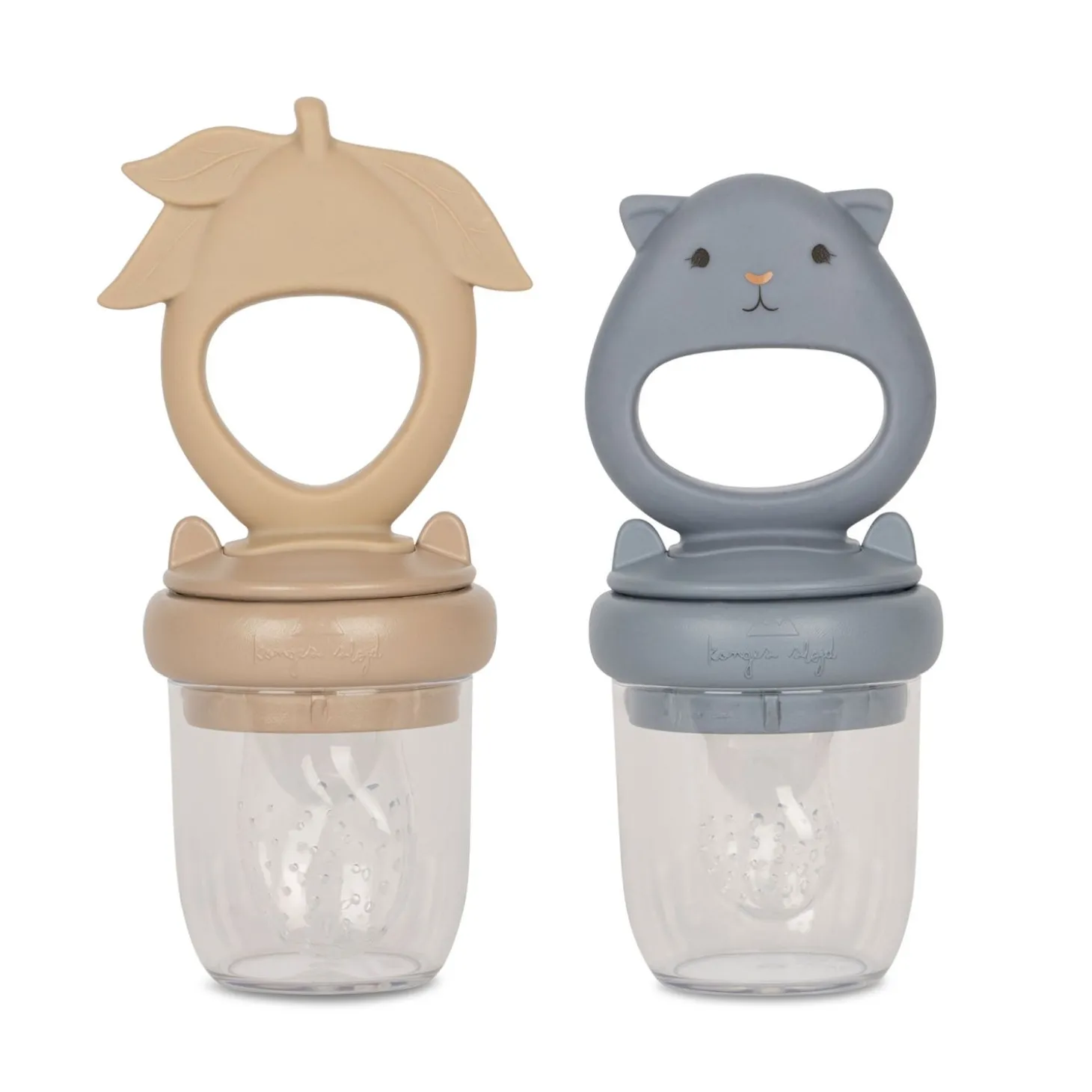 Konges Sløjd Maddispenser Til Frugt, Hamster & Citron - Warm Clay/Quicksilver* Bideringe