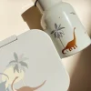 Konges Sløjd Madkasse - Dino Blue* Drikkedunke & Madkasser
