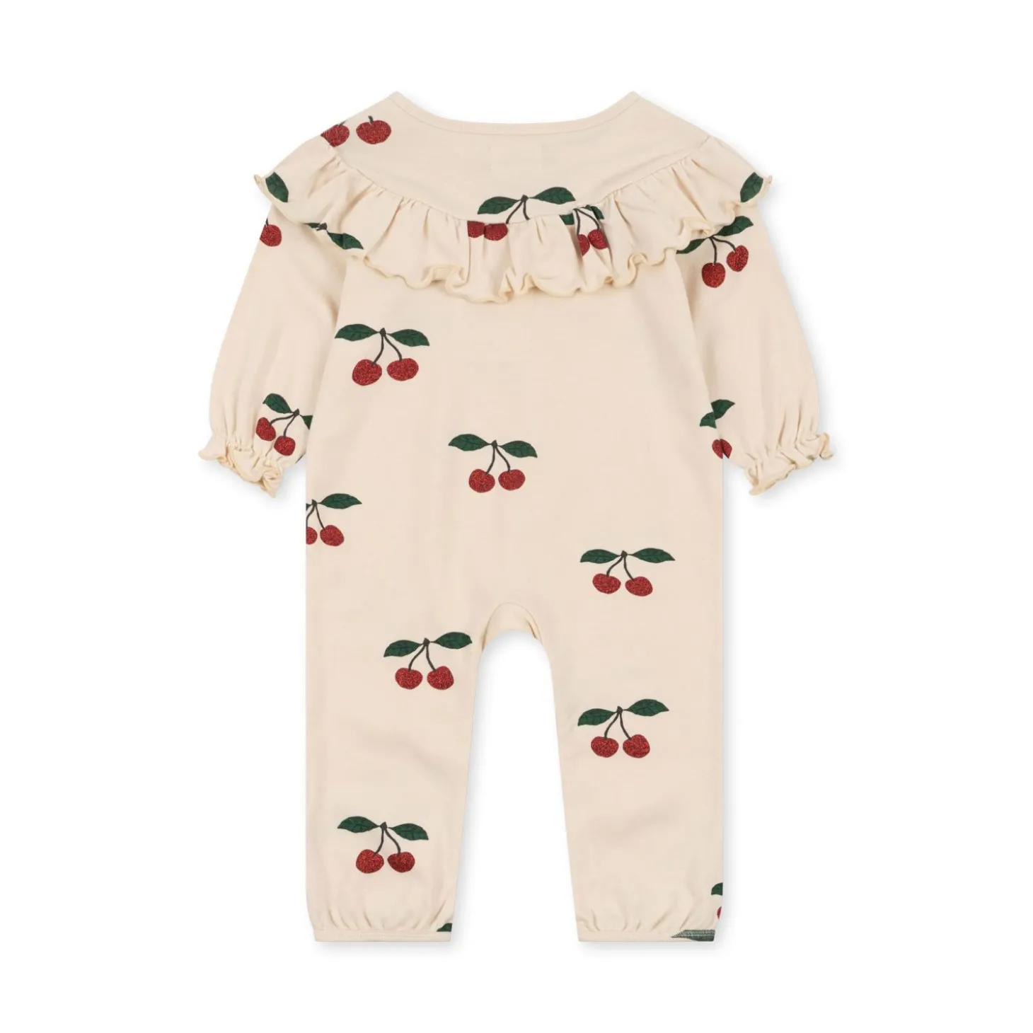 Konges Sløjd Malli Glimmerromper - Ma Grande Cerise Glitter*Born Heldragter