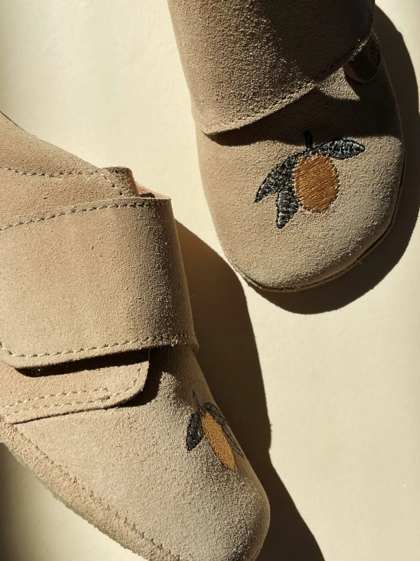 Konges Sløjd Mamour Broderede Futter - Sand*Born Prewalkers